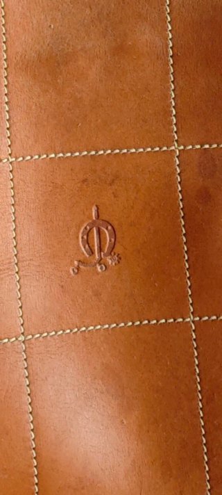 Bolso de piel vintage El Caballo
