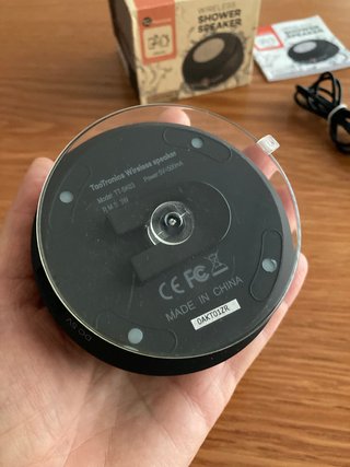 Altavoz Ducha TaoTronics Inalámbrico Negro