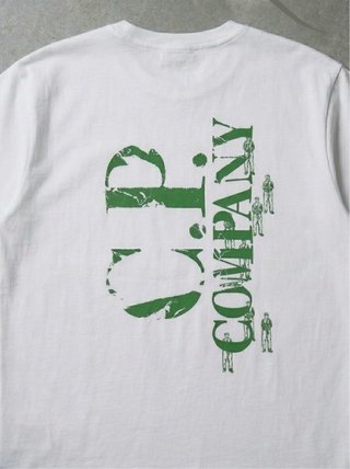 C.P. Company Graphic T-Shirt White/Green