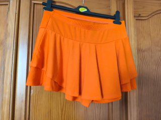 Falda pantalón naranja