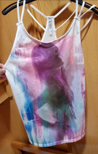 Camiseta mujer espalda nadadora