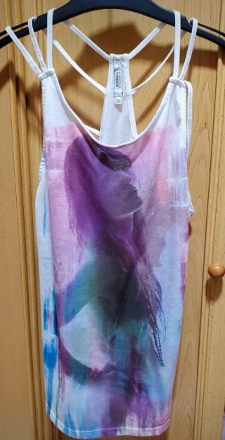 Camiseta mujer espalda nadadora