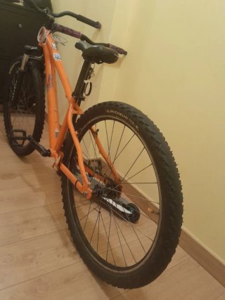 Bicicleta dechalont con fallos en la cadena