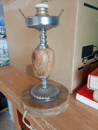 Lámpara Vintage Mármol y Metal