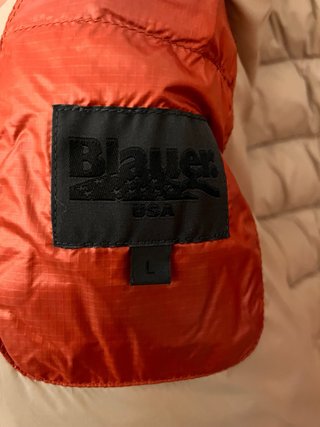 Piumino Blauer Arancione Taglia L