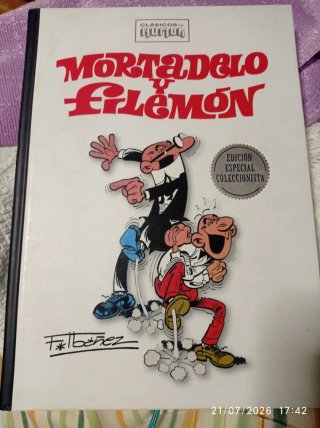 libro Mortadelo y Filemón 1-Tapa dura-Edicion espe