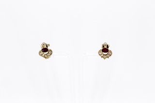 Pendiente de oro de 18k. Ref:044-04-01441