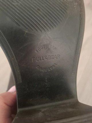 Sandalias de plataforma negras y marrones talla 36