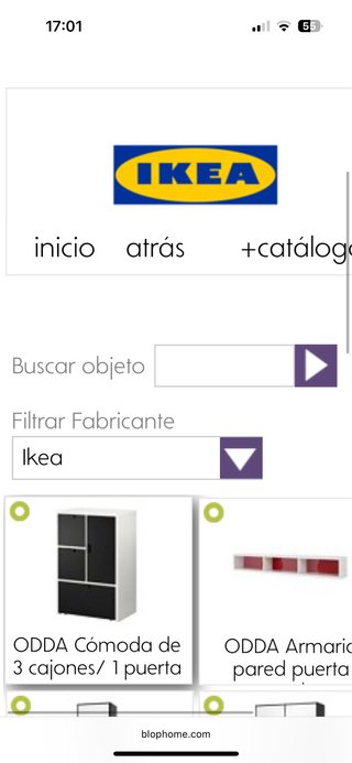 Mueble Blanco y Negro IKEA