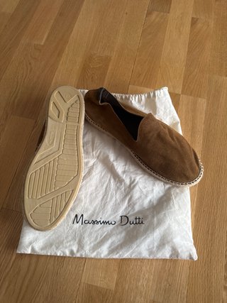 Alpargatas Massimo Dutti Marrones