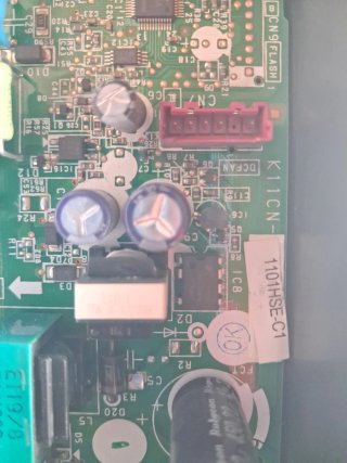 Placa electrónica evaporadora Fujitsu