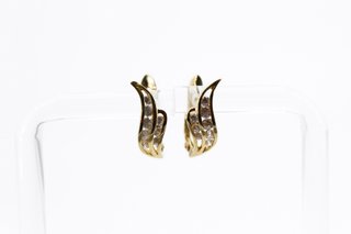 Pendiente de oro de 18k. Ref:045-04-02156