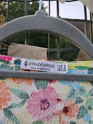 Vestito floreale Stradivarius taglia S