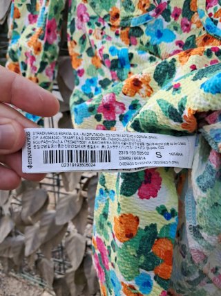 Vestito floreale Stradivarius taglia S