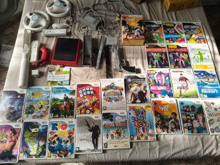 Pacchetto Console Wii con giochi e accessori
