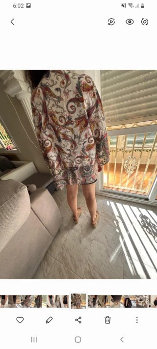 Cardigan kimono estilo japonés .