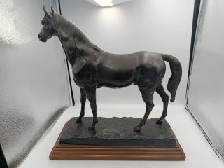 ANTIGUO CABALLO EN BRONCE DE JUSTO GANDARIAS.