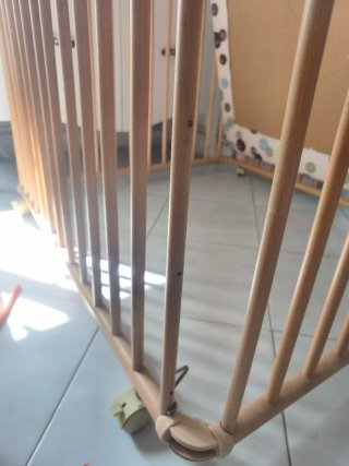Parque infantil para bebé de madera