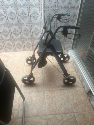 Andador Plegable Azul
