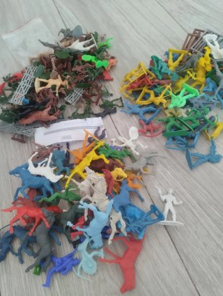 Lote Soldados Oeste +80 Figuras