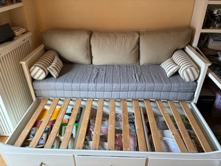 Divano letto Ikea Hemnes con cassetti