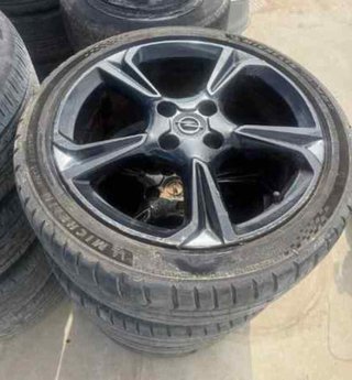 Opel 302144 205/45/r17 juego llantas corsa gs-line