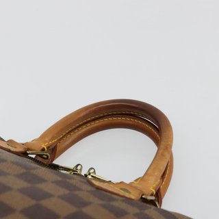 LOUIS VUITTON Damier Ebene Alma Hand Bag N51131