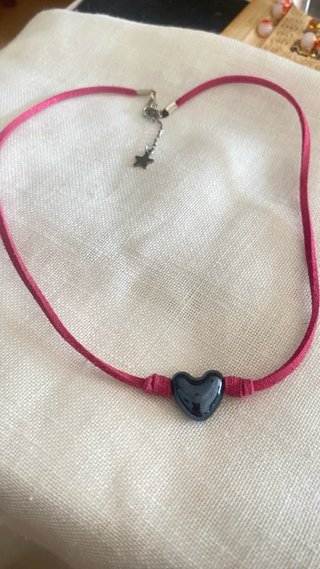 Collar Corazón Cerámica