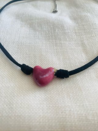 Collar Corazón Cerámica