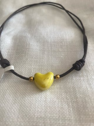 Collar Corazón Cerámica