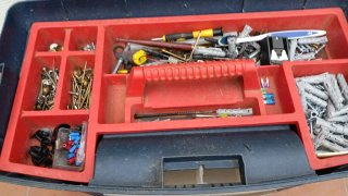 Caja de herramientas con cajones