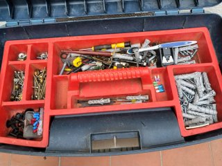 Caja de herramientas con cajones