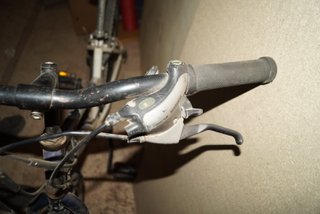 Bicicleta de montaña Decathlon gris