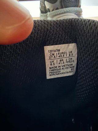 Asics Gel NYC Negro/Plata