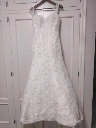 Vestido de Novia Talla 42/44 Encaje
