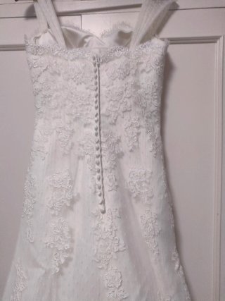 Vestido de Novia Talla 42/44 Encaje