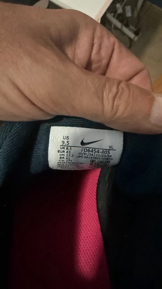 Zapatillas Nike Running Azul y Rosa