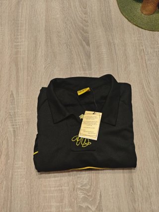 Camiseta Corteiz Negra y Amarilla Talla M