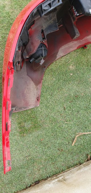 Paragolpes Seat Ibiza 6L Rojo