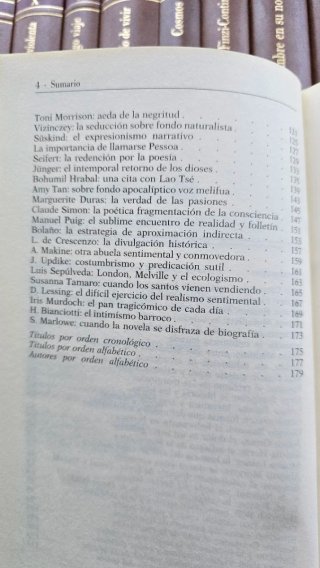 Cinco décadas de literatura internacional