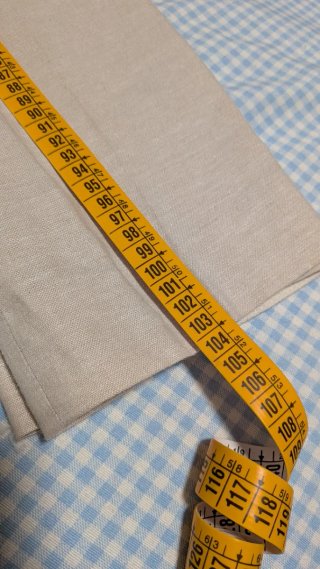 Traje de lino beige Talla 46