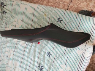 Asiento Honda PCX 125 tapizado deportivo carbono