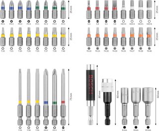 Bosch Set 43 Puntas Atornillar