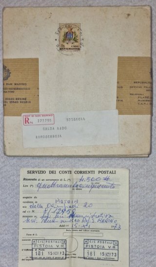 San Marino '73 Serie 8 Monete FDC (9 pezzi)