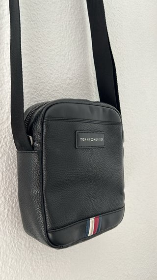 Bandolera Tommy Hilfiger Negra Original