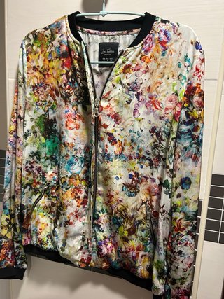 Bomber Zara Multicolor Talla M