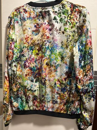 Bomber Zara Multicolor Talla M