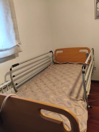 Cama articulada eléctrica hospitalaria