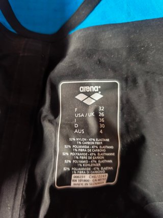 Traje de baño Arena Carbon Pro Fastskin
