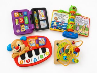 Lote Juguetes Fisher-Price + Madera